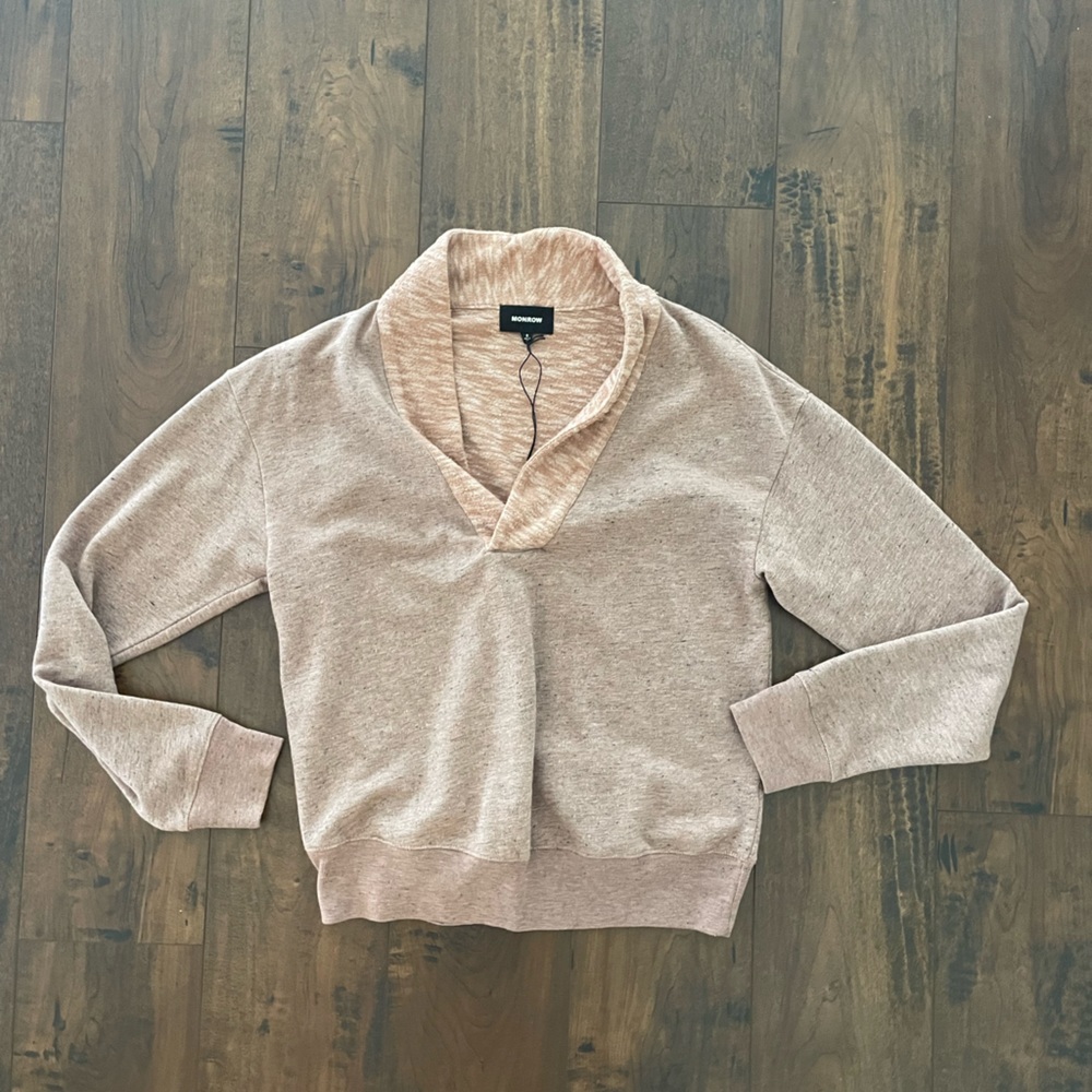 Monrow cozy cowl neck pullover